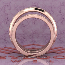 Load image into Gallery viewer, 2.2 CTW Trilliant Cut Couple's Wedding Bands Flush Moissanite Set D Color