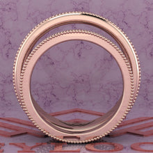 Load image into Gallery viewer, Couple's Wedding Bands Moissanite Set 001