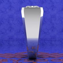 Load image into Gallery viewer, 6.5 CT Medium Radiant Cut Bazel Man's Moissanite Engagement Ring D Color