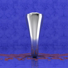 Load image into Gallery viewer, 6.1 CT Medium Cushion Cut Man Engagement Ring D Color Bezel Moissanite Ring