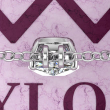 Load image into Gallery viewer, 10 CT Elongated Cushion Cut Solitaire Basket Moissanite Necklace D Color